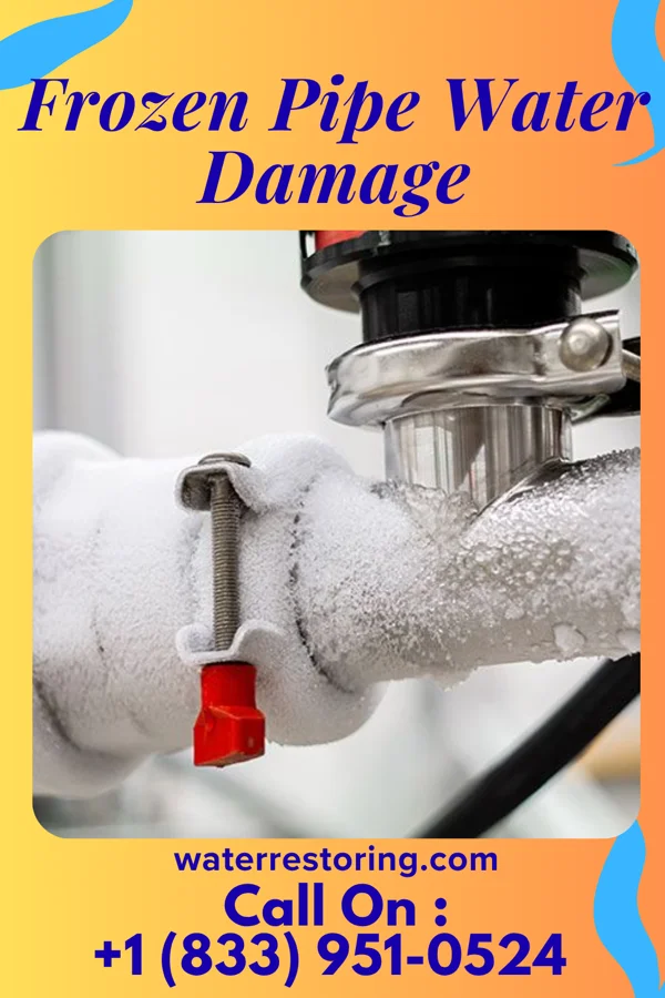 Frozen Pipe Water Damage in Westmont, NJ